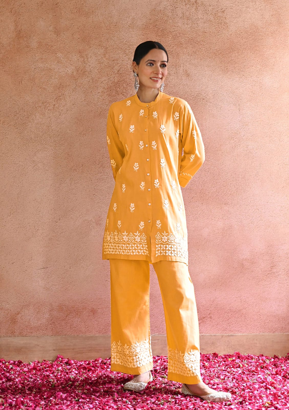 Rozi By Rasili Nx Rayon Embroidered Co Ord Set Exporters In India